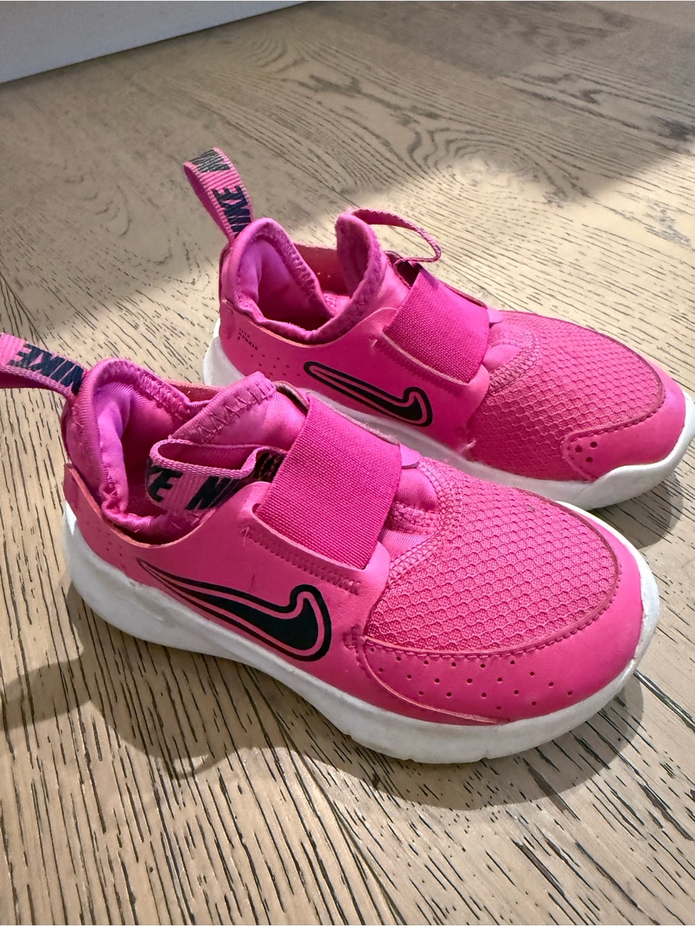 Nike Kids' Pink Slip-On Athletic Shoes
